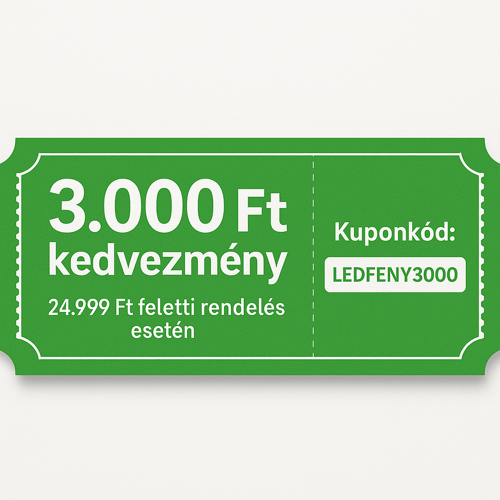 3000 Ft kedvezmény 24999 Ft felett